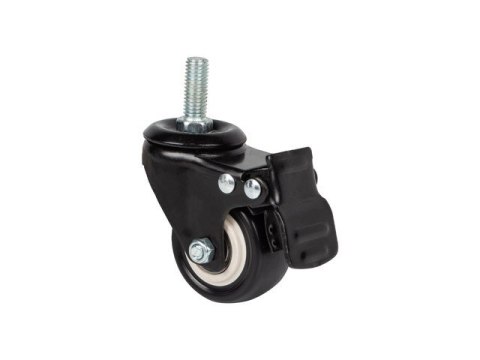 Lanberg Kółka x4 z gwintem i hamulcem do szaf wiszących 19-calowych