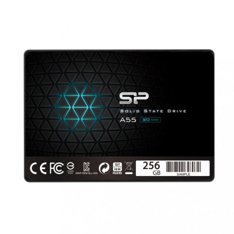 Silicon Power Dysk SSD Ace A55 256GB 2,5" SATA3 460/450 MB/s 7mm