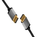 LogiLink Kabel DisplayPort 4K/60 Hz,DP/M do DP/M,alu. 5m