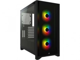 Corsair Obudowa iCUE 4000X RGB TG Mid Tower czarna