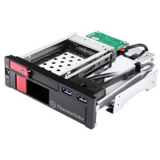 Thermaltake Kieszeń na HDD - Rack Panel 2xUSB 3.0 SATA3 3,5" + 2,5",czarna