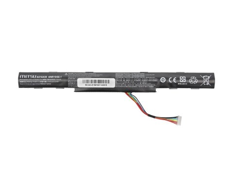 Mitsu Bateria do Acer Aspire E15, E5-475 2200mAh (32Wh) 14.6 Volt