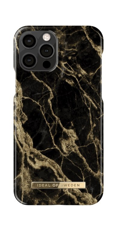 IDeal of Sweden Fashion - etui ochronne do iPhone 12/12 Pro (Golden Smoke Marble)