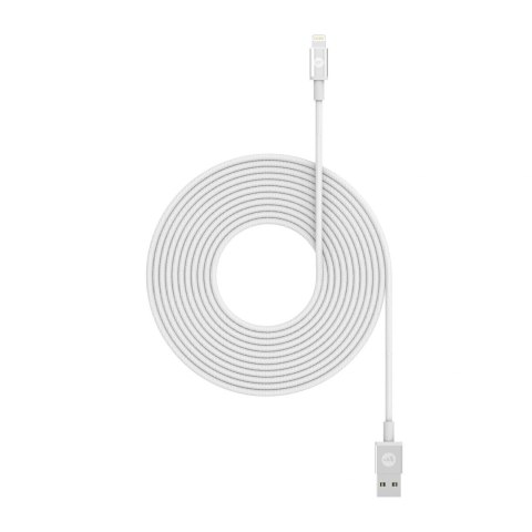 Mophie - kabel lightning-USB-A 3m (white) [eol]