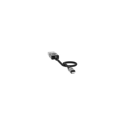 Mophie - kabel lightning-USB-A 9cm (czarny)