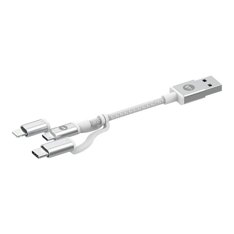Mophie - kabel ze złączem USB-C-USB A 1m (biały)