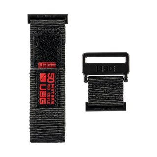 UAG Active Strap - materiałowy pasek do Apple Watch 42/44 mm (czarny)