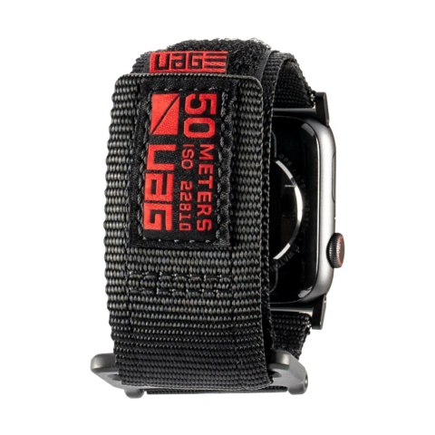 UAG Active Strap - materiałowy pasek do Apple Watch 42/44 mm (czarny)