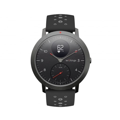 Withings Steel HR Sport - smartwatch z pomiarem pulsu (czarny)
