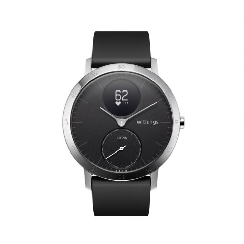 Withings Steel HR - smartwatch z pomiarem pulsu (40mm, black) [go]