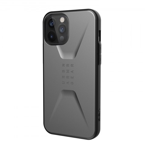 UAG Civilian - obudowa ochronna do iPhone 12 Pro Max (srebrna) [go]