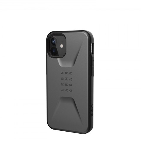 UAG Civilian - obudowa ochronna do iPhone 12 mini (srebrna) [go]