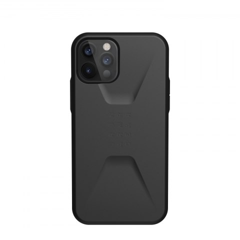 UAG Civilian - obudowa ochronna do iPhone 12/12 Pro (czarna) [go]