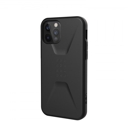 UAG Civilian - obudowa ochronna do iPhone 12/12 Pro (czarna) [go]