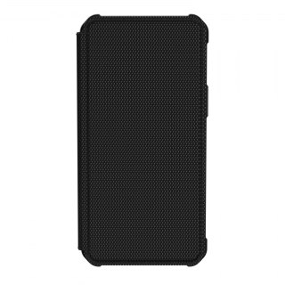 UAG Metropolis FIBRARMR - obudowa ochronna z klapką do iPhone 12 Pro Max (czarna) [go]