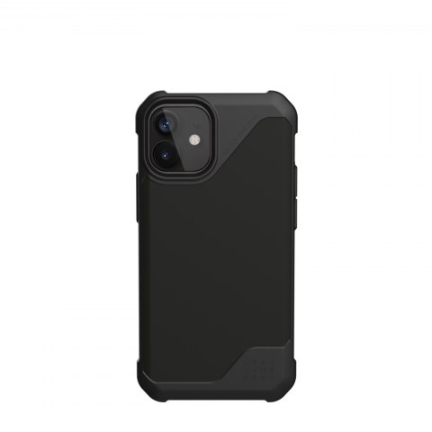 UAG Metropolis LT LTHR ARMR - skórzana  do iPhone 12 mini (czarna) [go]