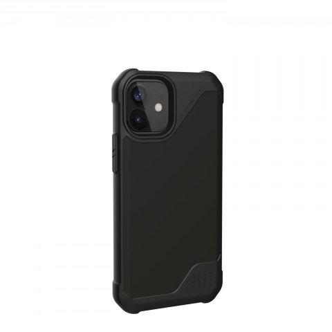 UAG Metropolis LT LTHR ARMR - skórzana  do iPhone 12 mini (czarna) [go]