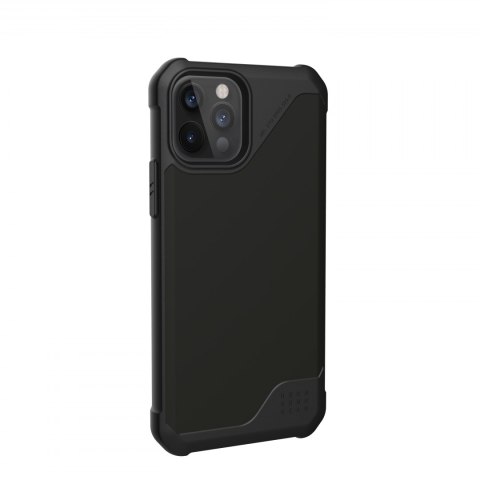 UAG Metropolis LT SATN ARMR - obudowa ochronna do iPhone 12/12 Pro (czarna) [go]