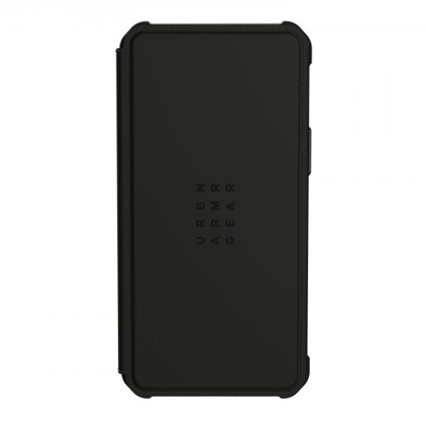 UAG Metropolis SATN ARMR - obudowa ochronna z klapką do iPhone 12 Pro Max (czarna) [go]