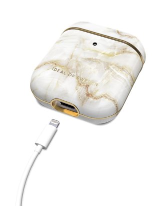 IDeal of Sweden Fashion - etui ochronne do Airpods 1/2 (Golden Pearl Marble)