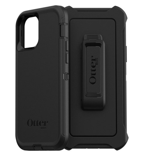 OtterBox Defender - obudowa ochronna z klipsem do iPhone 12/12 Pro (czarna)