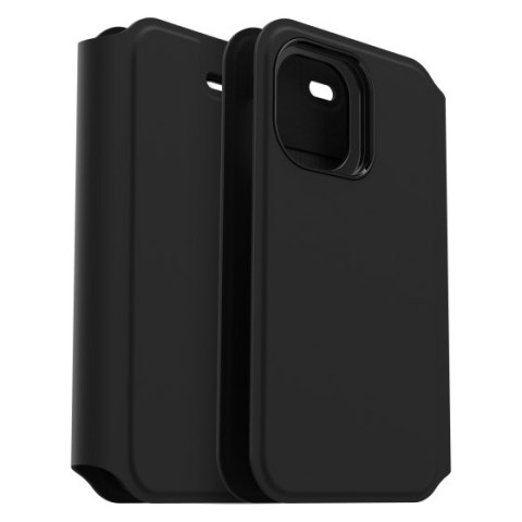 OtterBox Strada Via - obudowa ochronna z klapką do iPhone 12 mini (czarna)