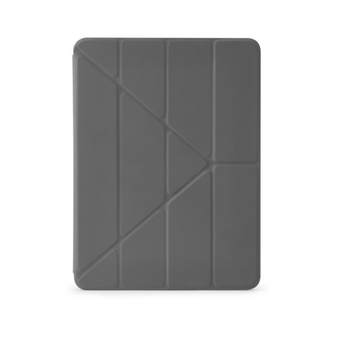 Pipetto Origami No3 Pencil Case - obudowa ochronna z uchwytem do Apple Pencil do iPad 10.2" 7/8/9 generacja (ciemnoszara)