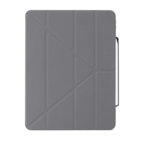 Pipetto Origami No3 Pencil Case - obudowa ochronna z uchwytem do Apple Pencil do iPad 12.9" Pro 2020 (Dark Grey) [go]