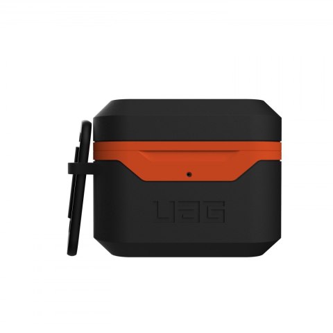 UAG Hardcase V2 - obudowa ochronna do Airpods Pro (czarno/pomarańczowa)