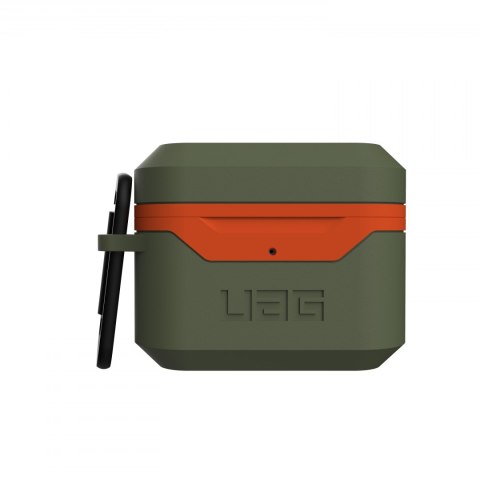 UAG Hardcase V2 - obudowa ochronna do Airpods Pro (oliwkowo/pomarańczowa)