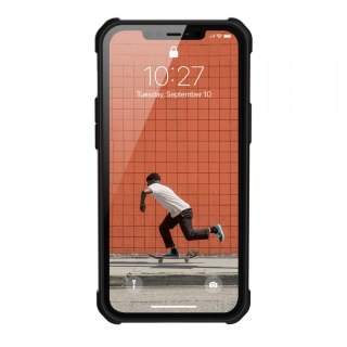 UAG Metropolis LT LTHR ARMR - skórzana obudowa ochronna do iPhone 12 Pro Max (czarna) [go]