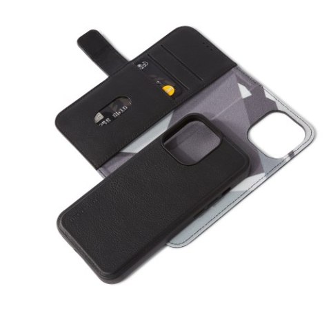 Decoded Detachable Wallet - skórzana obudowa ochronna do iPhone 13 kompatybilna z MagSafe (czarna)