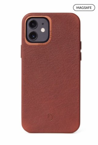 Decoded - obudowa ochronna do iPhone 12 mini kompatybilna z MagSafe (brązowa)