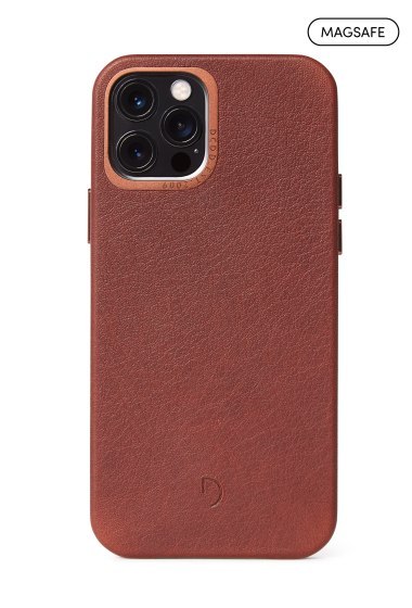 Decoded - obudowa ochronna do iPhone 12/12 Pro kompatybilna z MagSafe (brązowa)