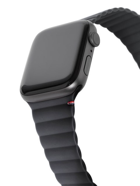 Decoded - silikonowy pasek do Apple Watch 42/44 mm (czarny)