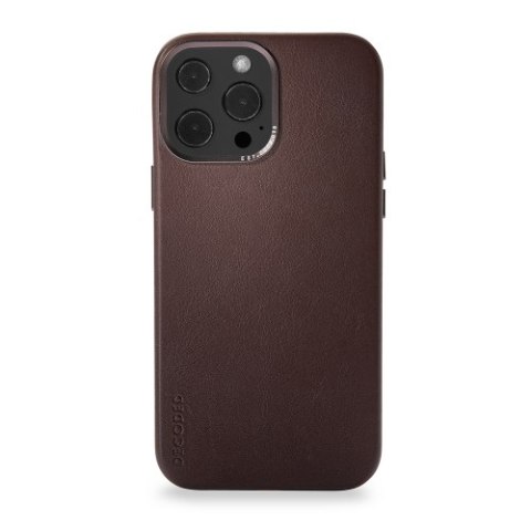 Decoded - skórzana obudowa ochronna do iPhone 13 Pro Max/ 12 Pro Max kompatybilna z MagSafe (brązowa)