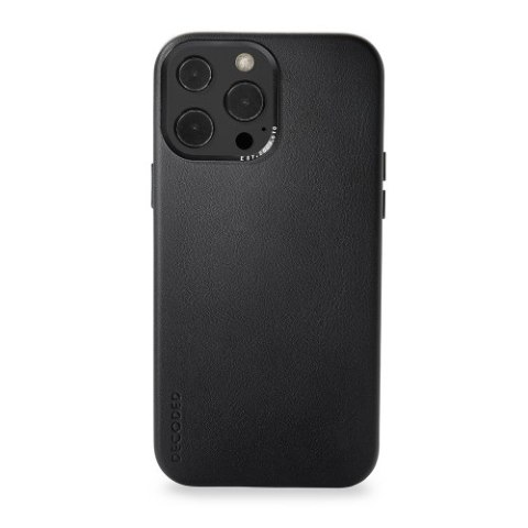 Decoded - skórzana obudowa ochronna do iPhone 13 Pro Max/ 12 Pro Max kompatybilna z MagSafe (czarna)