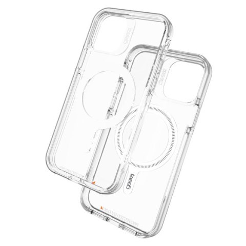 Gear4 Crystal Palace Snap etui iPhone 12/12 Pro kompatybilna z MagSafe (przezroczysta)