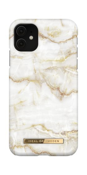 IDeal of Sweden Fashion - etui ochronne do iPhone 11/XR (Golden Pearl Marble)