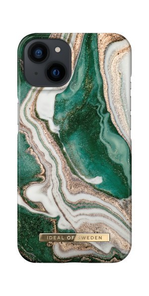IDeal of Sweden Fashion - etui ochronne do iPhone 13 mini (Golden Jade Marble)