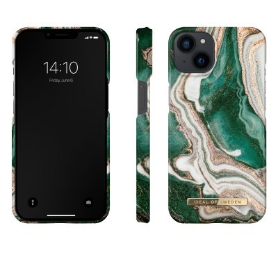 IDeal of Sweden Fashion - etui ochronne do iPhone 13 mini (Golden Jade Marble)