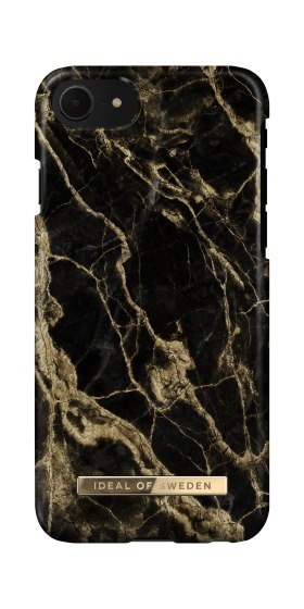 IDeal of Sweden Fashion - etui ochronne do iPhone SE 2/3G, iPhone 7/8 (Golden Smoke Marble)