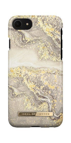 IDeal of Sweden Fashion - etui  do iPhone SE 2/3G, iPhone 7/8 (Sparkle Greige Marble)
