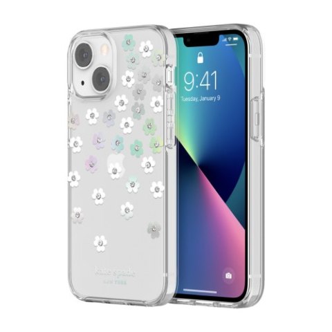 Kate Spade New York Hardshell - obudowa ochronna do iPhone 13 mini (Scattered Flowers) [go]