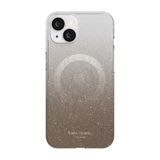 Kate Spade New York - obudowa ochronna do iPhone 13 kompatybilna z MagSafe (Champagne Ombre Glitter) [go]