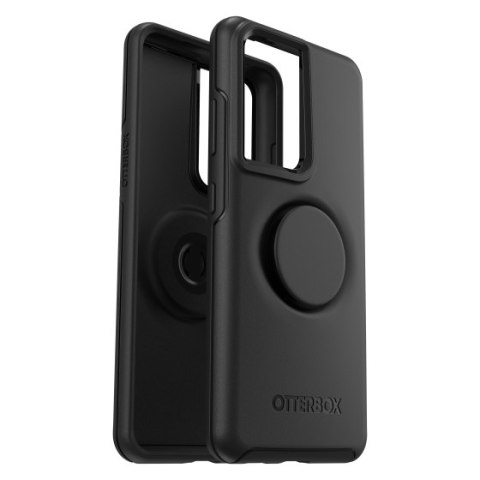 OtterBox Symmetry POP - obudowa ochronna z PopSockets do Samsung Galaxy S21 Ultra 5G (czarna)