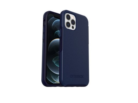 OtterBox Symmetry Plus - obudowa ochronna do iPhone 12/12 Pro kompatybilna z MagSafe (Navy Captain Blue)