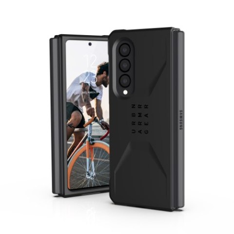 UAG Civilian - obudowa ochronna do Samsung Galaxy Fold 3 (czarna)