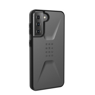 UAG Civilian - obudowa ochronna do Samsung Galaxy S21 5G (srebrna) [go]