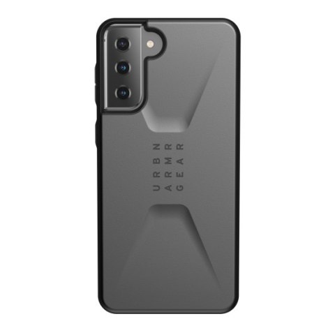 UAG Civilian - obudowa ochronna do Samsung Galaxy S21+ 5G (srebrna) [go]